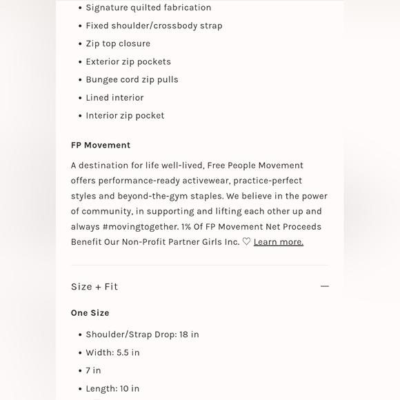 Free People Neon Candy Pink 🍭(Color Sold Out Online) Quilted Baby Carryall Bag - Picture 6 of 7